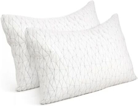 Giselle Bedding Set of 2 Rayon Single Memory Foam Pillow