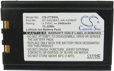 Cameron Sino It700Xl Battery Replacement For Casio Barcode Scanner