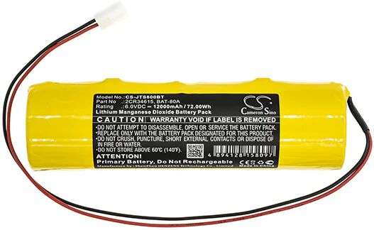 Cameron Sino Jts800Bt Battery Replacement For Jablotron Alarm System