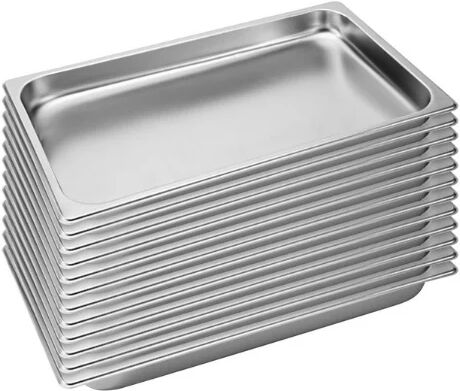 Soga Gastronorm Gn Pan Full Size 4Cm Deep Stainless Steel Tray