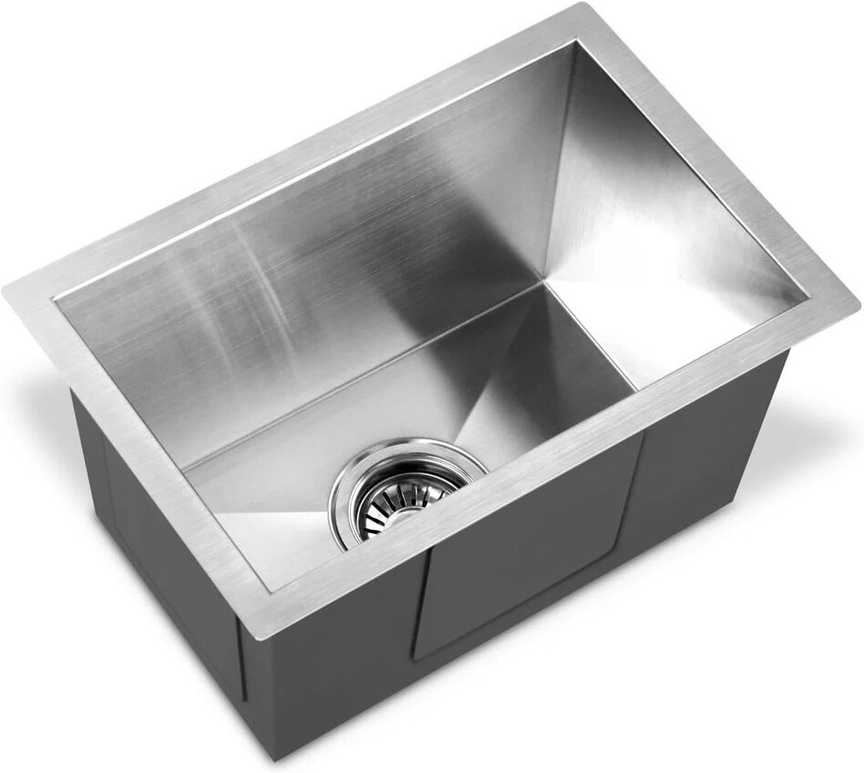 Cefito Stainless Steel Kitchen Laundry Sink w/ Waste Strainer