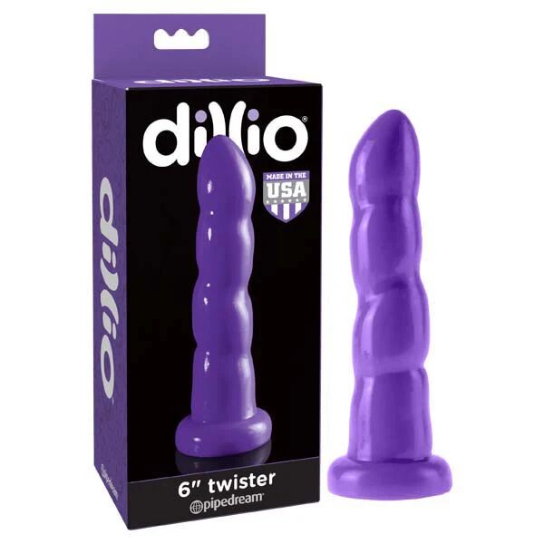 Pipedream Dillio Twister Purple Dong
