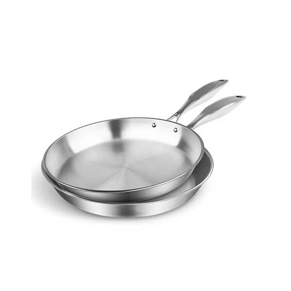 Soga Stainless Steel Fry Pan Frying Pan Top Grade Induction Cooking