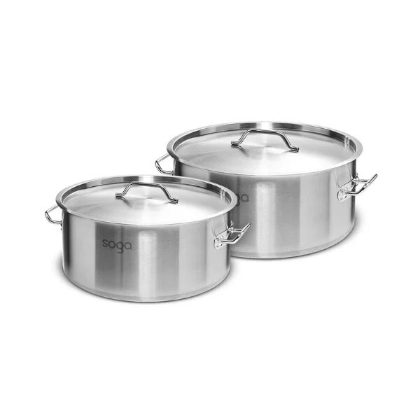 Soga 9L 17L Thick Stainless Steel Stockpot