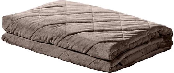 Unbranded 7Kg Anti Anxiety Weighted Blanket Gravity Blankets Mink Colour