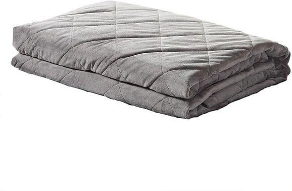 Unbranded 5Kg Anti Anxiety Weighted Blanket Gravity Blankets Grey Colour