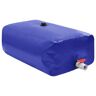 vidaXL Wassertank mit Wasserhahn Faltbar 670 L PVC - Blau