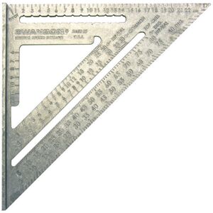 Swanson Metrischer Winkelmesser 25 cm multifunktionswinkel