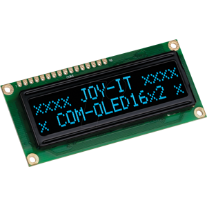 JOY-IT DEBO OLED 16X2 - Entwicklerboards - Display OLED, 16x2 Zeichen, blau