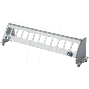 Metz Connect BTR 130927-1200E - 19 Zoll Modulträger, 12 Port, MC-Modul, SmartConnect Patchpanel