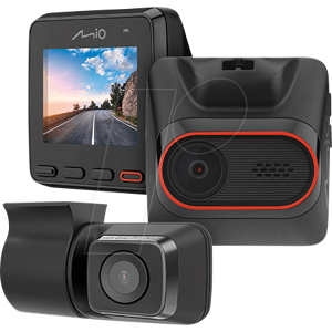 MIO MIVUE C420D - Dashcam, MiVue C420 Dual, 1080p, 30 fps, 135°