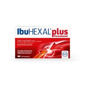 Hexal IBUHEXAL plus Paracetamol 200 mg/500 mg Filmtabl. Rückenschmerzen