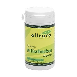 allcura Naturheilmittel ARTISCHOCKEN KAPSELN Leber