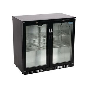 Adler Gastro Polar Serie G Barkühlschrank mit 2 Klapptüren 198L