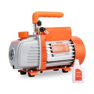 VEVOR Vakuumpumpe Multifunktionspumpe 150W Unterdruckpumpe 1-stufige Klimaanlage Pumpe 100L/min Durchfluss 1440U/min Drehzahl 0,64/0,95cm Sae Einlass Vakuumgeräte 5Pa