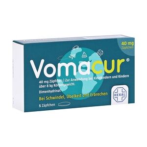 Hexal Vomacur 40mg Suppositorien 5 Stück