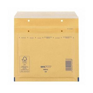 50x AROFOL CLASSIC Luftpolstertasche  CD 180x165mm für CD/DVD braun