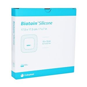 Coloplast BIATAIN Silicone Schaumverband 17,5x17,5 cm 5 Stück