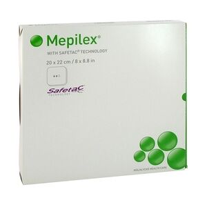 Mölnlycke Health Care GmbH Mepilex 20x22 cm Schaumverband 5 Stück