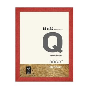 Nielsen Holzrahmen 6534011 Quadrum 18x24cm rot