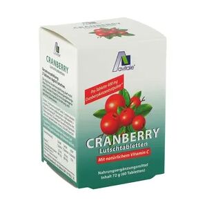 Avitale CRANBERRY LUTSCHTABLETTEN Bonbons