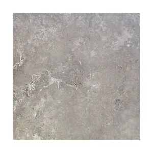 Vabene Bodenfliese Feinsteinzeug Travertino 60 x 60 cm grau