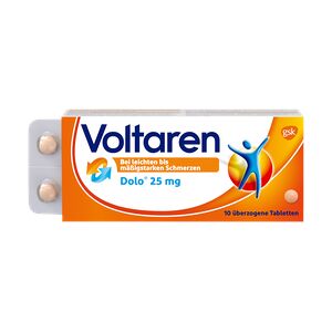 Voltaren Dolo 25 mg Schmerztabletten Rückenschmerzen