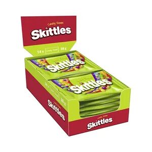 Skittles Kaubonbons Crazy Sours 14 x 38 g (532 g)