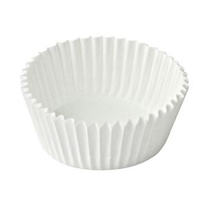 1-PACK 1000x Gebäckkapseln Muffin-Kapseln weiß O 50 x 30 mm