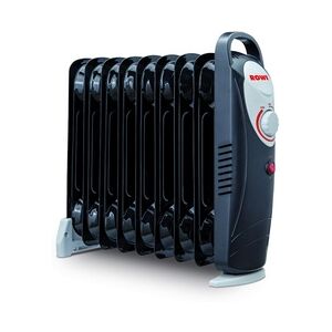 Rowi Ölradiator 9 Rippen HOR 1000/9/2 Mini schwarz