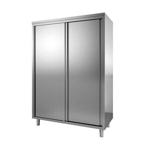 Inox E Inox GastroHero Geschirrschrank ECO 20x6x20 mit Schiebetüren