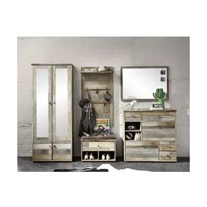 InnoStyle Garderobenset BONANZA DD80  Driftwood Nachbildung 5-teilig