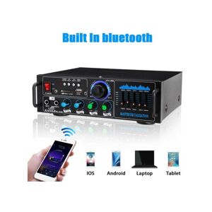 TRADE SHOP TRAESIO Audio Verstärker 2x70w Karaoke Funktion Fm/bluetoothmp3/usb/bluetooth Q-Gf289