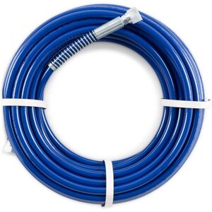 BAUTEC Airless Hochdruckschlauch für Farbsprühgerät » 15 Meter » 228 bar » An. G-1/4 Zoll » DN6 » für Dachbeschichtung 1 x Hochdruckschlauch 15 Meter (blau)