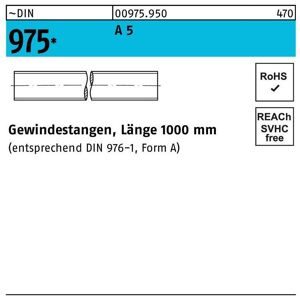 Gewindestange DIN 975 M 12 x 1000mm A 5