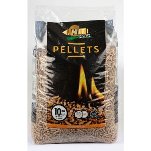 Hit Holz - Holz-Pellets 10kg Ø6mm ENplus A1DIN Sackware Brennstoff Pelletofen Ofen Heizung