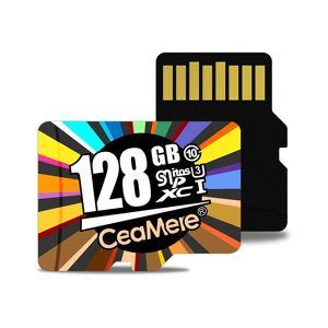 Kinsi - microSD 128GB- Geeignet für Überwachungskameras, Fahrrekorder, Mobiltelefone und Tablets