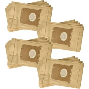 20x Staubsaugerbeutel kompatibel mit Lloyds 675/768, 720/038, 750/700, 922/539 Staubsauger - Papier, 25,8cm x 16,2cm, Sandfarben - Vhbw