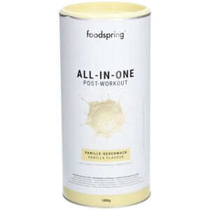 foodspring All-in-One Post Workout Vanille 1000 g Pulver