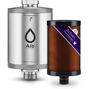 Blaufaktor GmbH & Co. KG Alb Trinkwasserfilter Active Plus+, Trinkwasserfilter-Untertisch Edelstahl