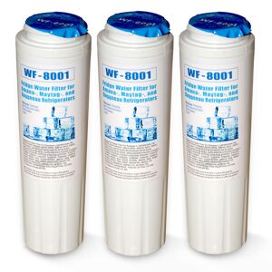 EcoAqua 3x WF-8001  Wasserfilter, kompatibel Maytag UKF8001 Kühlschrankfilter