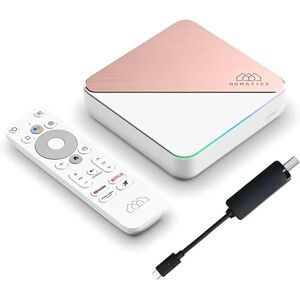 Homatics Box R 4K Plus Android TV Mediaplayer + DVB-S2X Sat Tuner (4K UHD, HDR, WiFi 6, Bluetooth)