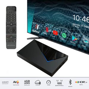 Gloriaforce RTX Quattro 4K UHD AndroidTV 11 IP-Receiver HDR10+, Dual-WiFi, LAN, Bluetooth, MicroSD