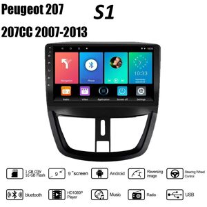 Yousui Auto Parts 2 Din Android Für Peugeot 207 207cc 2007 -2013 Auto Radio Multimedia Player Auto Stereo Wifi Gps Dvd Head Unit 1 + 16 Gb