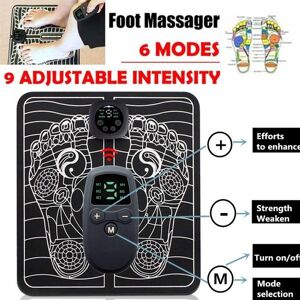 Global Coupon Ems-Fußmassagegerät, Beinformung, Elektrisches Kneten, Muskelschmerzen, Entspannendes Massagekissen