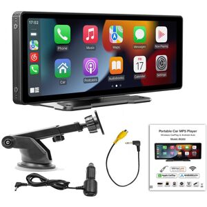 Icreative 9,3-Zoll-Touchscreen-Auto-Mp5-Player Carplay Android Auto Mirror Link Tragbarer Multimedia-Player