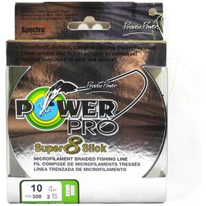 Power Pro Super 8 Slick Spectra Line 10lb X 300yds Grün (0695)