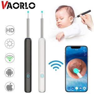 Vaorlo Ohrenreiniger Mit Kamera, App, Hd, Sichtbar, Kabellos, Wlan, Ohrstöpsel, Led, Intelligenter Ohrenreiniger Für Babys, 1300 Mah, Große Kapazität, Unterstützt Wiederaufladen