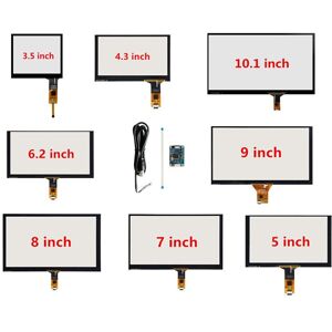 Heyman 3,5/4,3/5/6,2/7/8/9/10,1 Zoll Raspberry Pi Industrielle Ausrüstung Pc Auto Kapazitiver Digitizer Touchscreen Panel Usb Treiberplatine