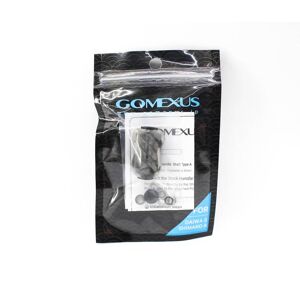 Gomexus S20bkbk Knauf Tpe Schwarz Klar 22mm Shimano A, Daiwa S (3919)